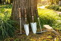 All-in-One 4-Piece Garden Tool Set (5-Functions)